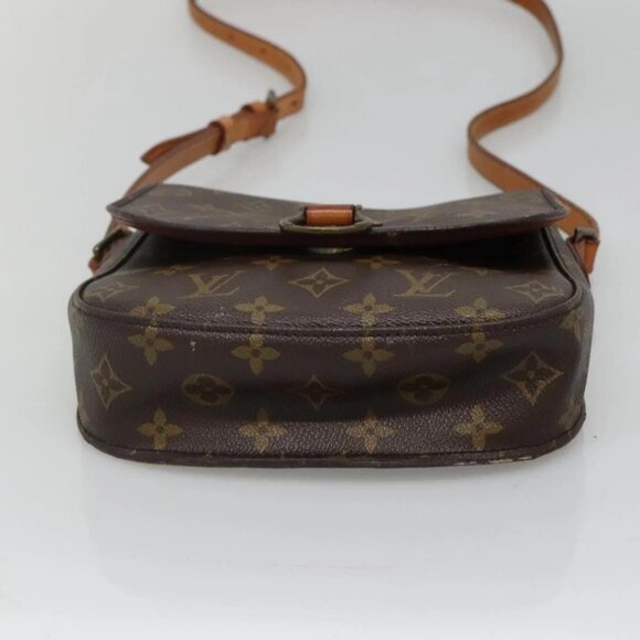 LOUIS VUITTON Monogram Saint Cloud MM Shoulder Bag M51243 LV Auth 132152 - Picture 5 of 16